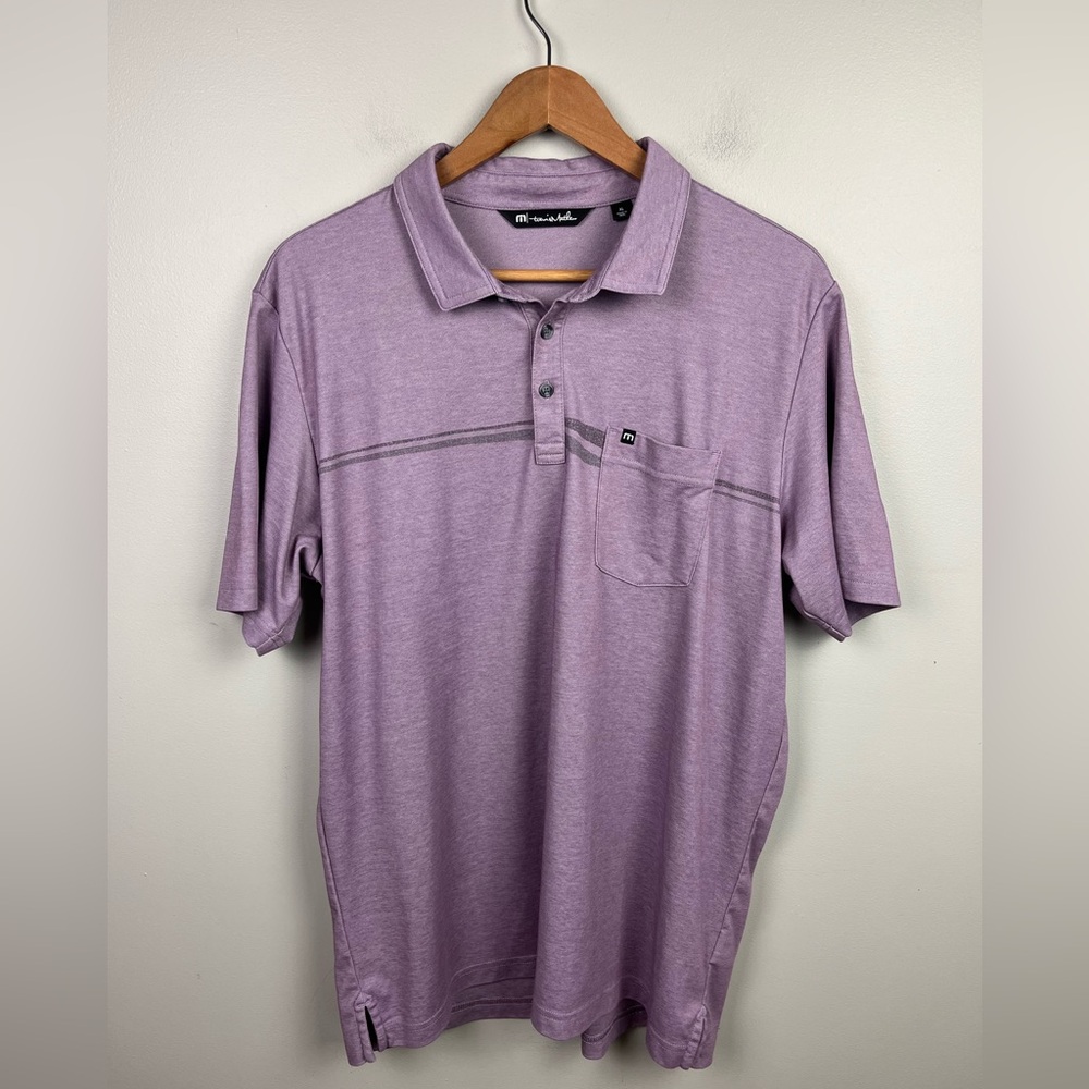 Travis Mathew Shirt Men's Short Sleeve Polo Golf XL